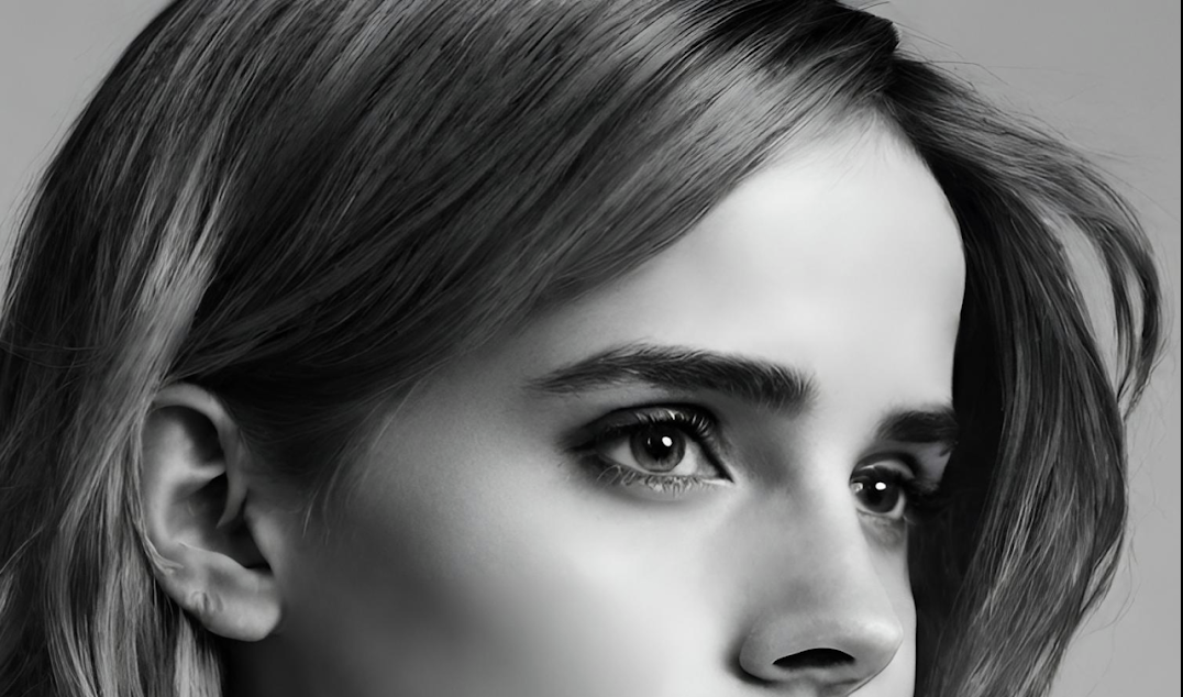 Self-partnered woman looking forward with calm confidence, representing choosing oneself and solo life empowerment