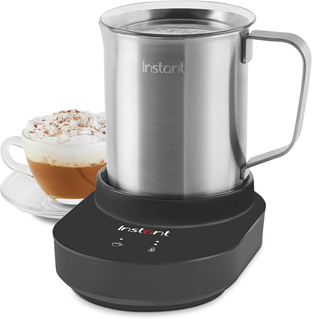 Instant MagicFroth electric milk frother used for cooking for one and single serve drinks