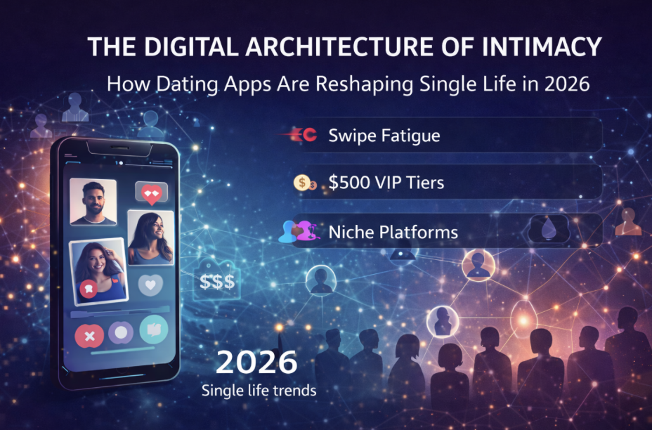 The Digital Architecture of Intimacy: How Dating Apps Are Reshaping Single Life in 2026