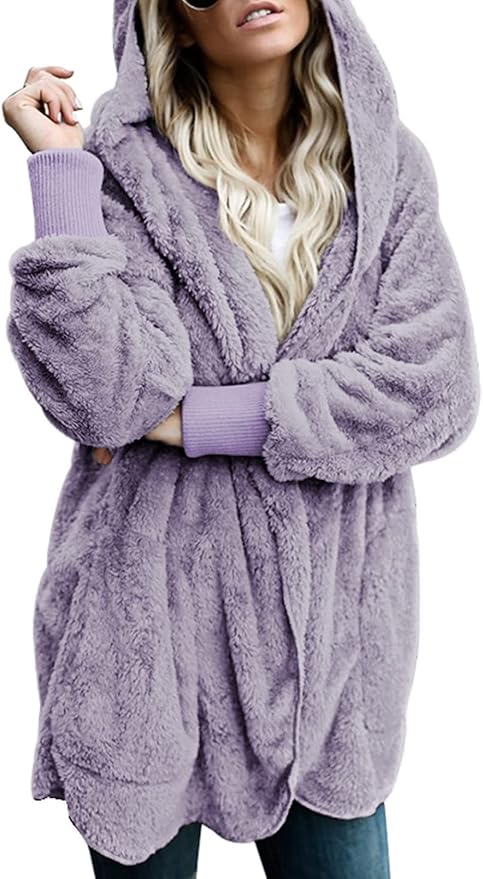 Cozy hooded cardigan styled as a main character outfit for confident solo living